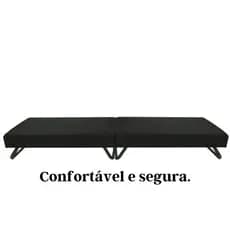 Cama Portátil Dobrável Solteiro Praia Varanda e Sala