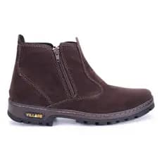 Bota Botinha Coturno Adventure Ziper Passeio Confortavel