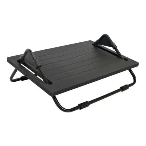 Apoio Descanso Base Suporte Ergonômico Para Os Pés - Preto
