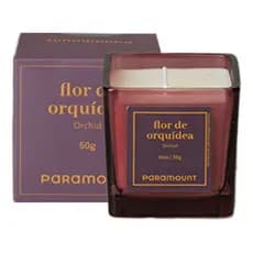 Vela Aromática Perfumada Presente Decorativa Flor De Orquide