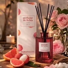 Difusor De Ambiente Com Varetas Perfume De Lichia Cheiroso 200ml - Varios Cheiros Maravilhosos