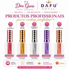 Kit DAFU Diamond Preparadores 15ml | PH  Ultrabond Primer Base Coat Top Coat | Sem HEMA e Sem TPO