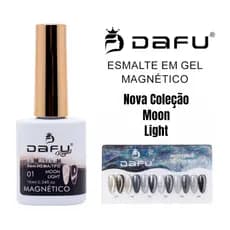 Esmalte em Gel Magnético Dafu - Coleção Moon Light - Cat Eye -10ml - UV