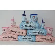 Kit Almofada Pipoca Cinema Personalizado com Nome e Tema Casamento Minha Daminha Dama de Honra  Festa infantil festa