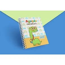 Agenda Caderno Escolar Personalizado Menino 2023