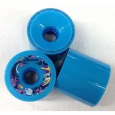 Roda Face Fast Elephante 72mm Core V 79a 81a 83a - Longboard Skate 4 Rodas  + Adesivo de brinde