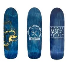 Shape Hondar Maple Old School 9 x 32 Skate Spirit Fast Snake Tools - com Adesivo de brinde