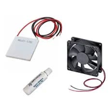 Kit Cooler + Placa Peltier + Pasta Térmica p/ Bebedouro Consul – Refrigeração Completa