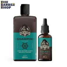 Kit Shampoo + Óleo para Barba Don Alcides Calico Jack
