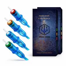 Cartuchos para Tatuagem Poseidon kit com 5 10 20 unidades RL RS RM  NFe Envio Rápido tattoo MMP