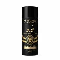 Body Splash Força do Leão Miss Care Miss Rôse 200ml Desodorante Colônia Árabe Masculino perfume