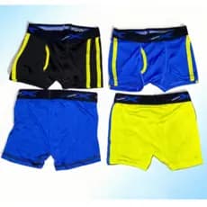 Cuecas Boxer Infantil kit com 4 peças Tamanho P