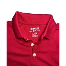 Camisa polo piquê para meninos - vermelha - OshKosh B'gosh
