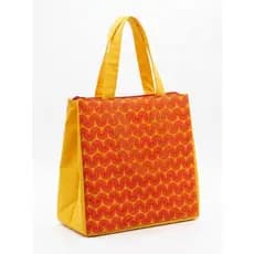 Bolsa Térmica Innovaware Estampada laranja e Amarela Avon