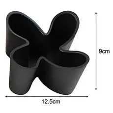 Suporte para armazenar controles remotos, organizador de mesa escritorios cor cinza.