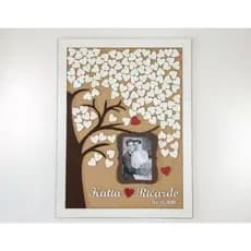 Quadro Painel Festa Casamento Aniversário Assinaturas Mensag