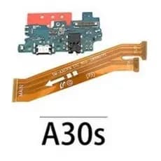 Cabo Flex Extensor Sub Lcd + Placa Conector De Carga Compatível Com A30s A307 Turbo