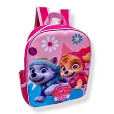 Mochila Escolar Infantil Skye Everest Patrulha Cnaina Menina Feminina Passeio Creche Para Criança Infância Desenho