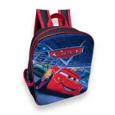 Mochila Escolar Infantil Carros Relâmpago Mcqueen Masculina Menino Passeio Creche Escola Personagem Desenho Bolsa
