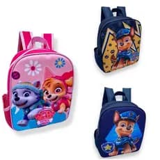 Mochila Escolar Infantil Patrulha Canina Skye Everest Chase Pré Creche Passeio Menina e Menino Prezinho Criança