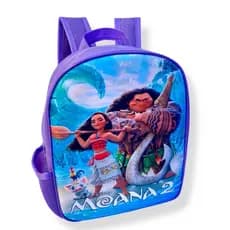 Mochila Infantil Escolar Moana Feminina Menina Bolsa Para Passeio Creche Filme Personagem Disney