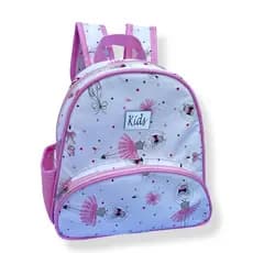 Mochila Maternidade Bailarina Bolsa Menina Feminina de Costas Para Passeio Escola Creche Estampa