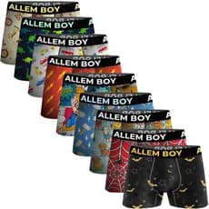 Kit Cuecas Boxer Infantil Estampada Cueca Box Microfibra
