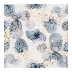 Papel De parede contemporâneo Com Desenho Em Flores E trigos 2,00 mts