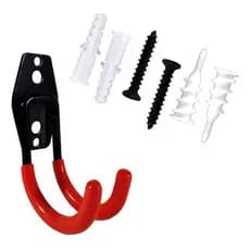 Suporte De Parede Pendurar Bike Mangueira Escada De Ferro 23kg