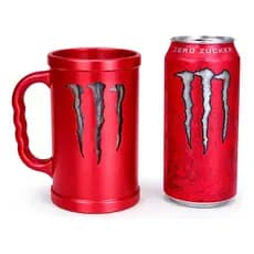 Copo Porta Latas Energético Monster Caneca 473ml