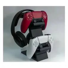 Wsuporte Gamer Controle E Headset 3 Em 1 Ps5 Ps4 Xboxj