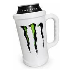 Caneca Porta Lata Monster Energy 473ml Térmica Geek Setup