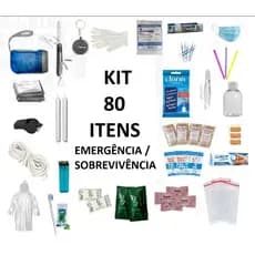 Kit Tático de Emergência Sobrevivência Primeiros Socorros Aventura Trilha APH Militar