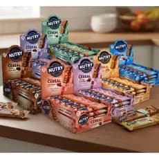 Caixas Barra de Cereal Nutry vários sabores, 12,24,48 e 56 unidades
