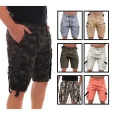 Bermuda Cargo Masculina Sarja