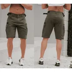 Bermuda Masculina Cargo Verde Militar