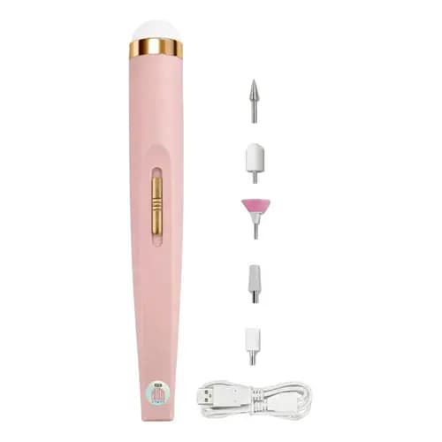 Lixa Unhas Elétrica Portátil Recarregável Usb C Manicure Fio