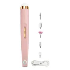 Lixa Unhas Elétrica Portátil Recarregável Usb C Manicure Fio