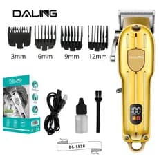 Máquina De Cortar Cabelo Barbeador Profissional Sem Fio Daling DL-1538