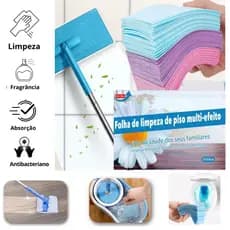 Kit 30/60/90/120 Folhas De Limpeza De Piso/Multi-Efeito Forte Limpador De Descontaminação