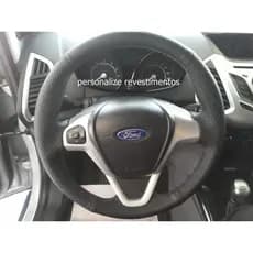 capa de volante costurada new fiesta
