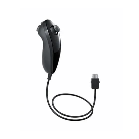 Controle Joystick Nunchuk para Wii e Wii U Preto