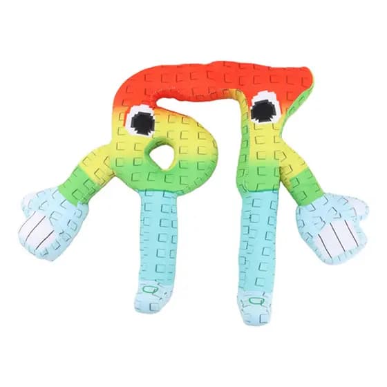 Boneco Pelúcia Six Seven 67 Colorido 22cm Brainrot Brinquedo