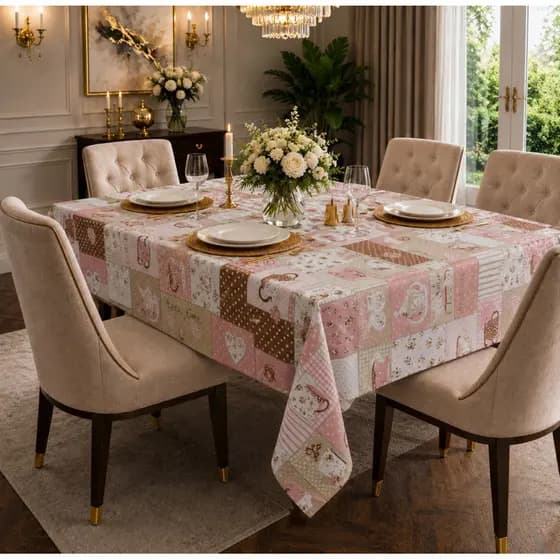 Toalha De Mesa Cozinha Estampada 1,00 X 1,45 Decoração De Cozinha