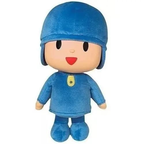 pelúcia pocoyo 25 cm oficial bandai