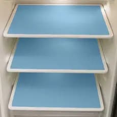 Kit 3 Toalhas Protetoras de Prateleira p/ Geladeira IMPERMEÁVEL LAVÁVEL em PVC