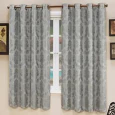 Cortina Jacquard Tecido Acetinado Luxo 2,00x1,30 Decoração Sala Quarto Escritório Casa Elegante
