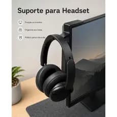 Suporte de Headset para monitor – Impressão 3D