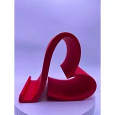 Suporte para Celular Moderno de Coração – Impressão 3D