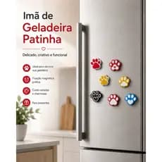 Kit ímã de Geladeira Patinha – Impressão 3D